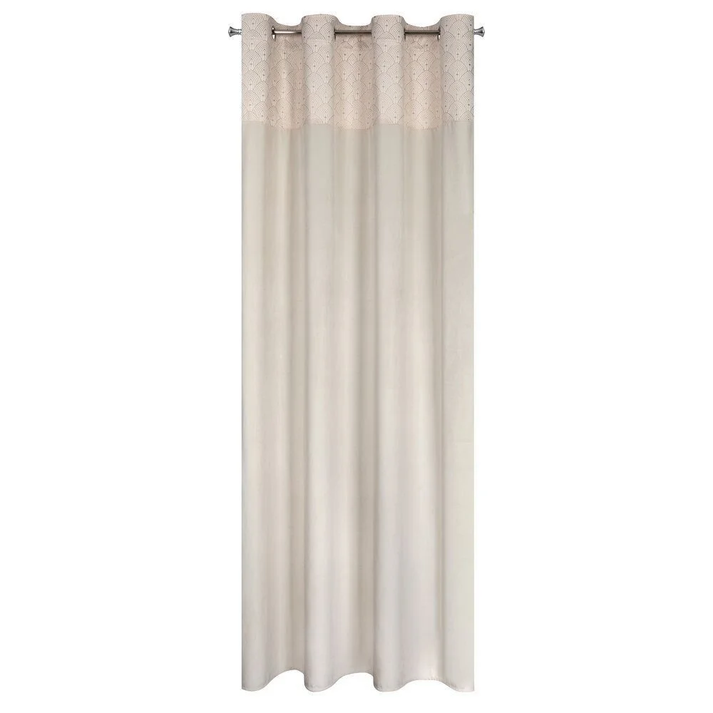 Vorhang AGNES 140×250 cm – Velours, Ösenbefestigung