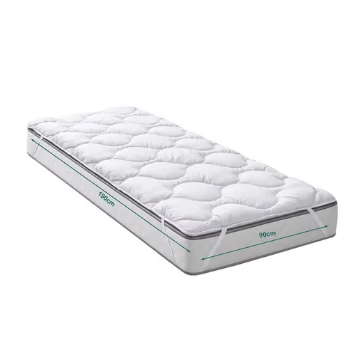 KNERST Matratzenschoner Mikrofaser Waschbar Matratzenauflage Topper