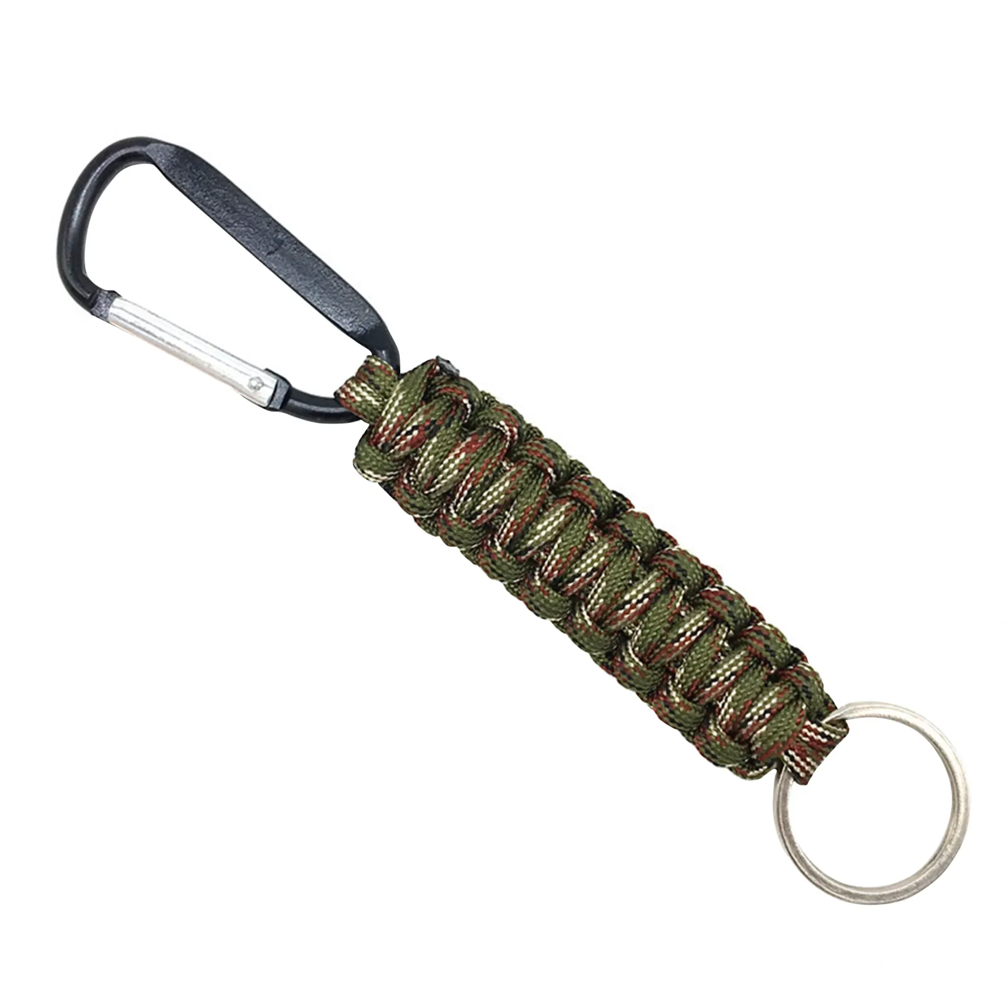 Gewebtes Lanyard-Armband – Outdoor-Survival, Khaki