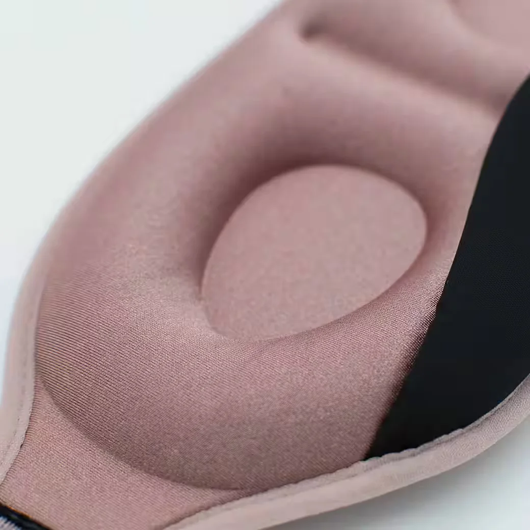 SHAPEVITAL.DE Schlafmaske Deluxe mit weicher Augenpolsterung