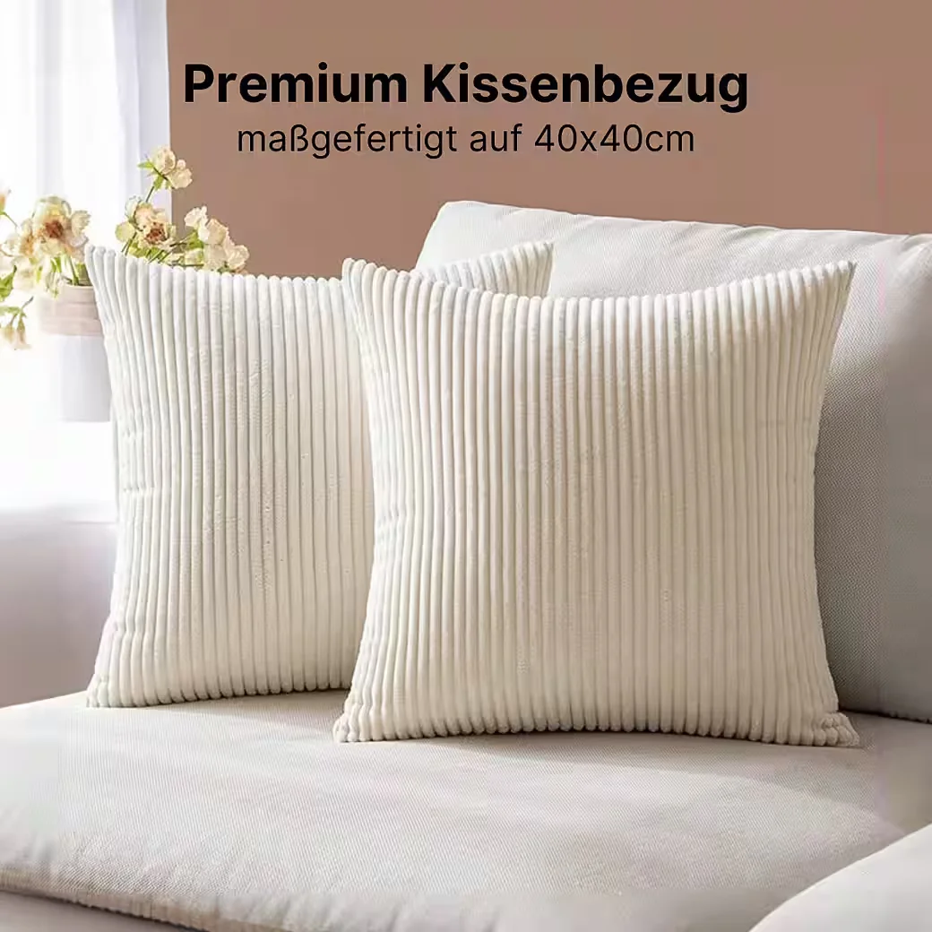 LIVINA HOME Premium Kissenbezug Kissenhülle für Sofa und Couch