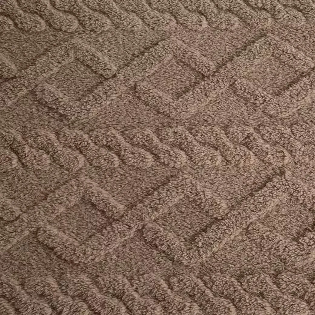 DESIGN91 Wohndecke ZOPF Kuscheldecke Plaid für Sofa und Bett