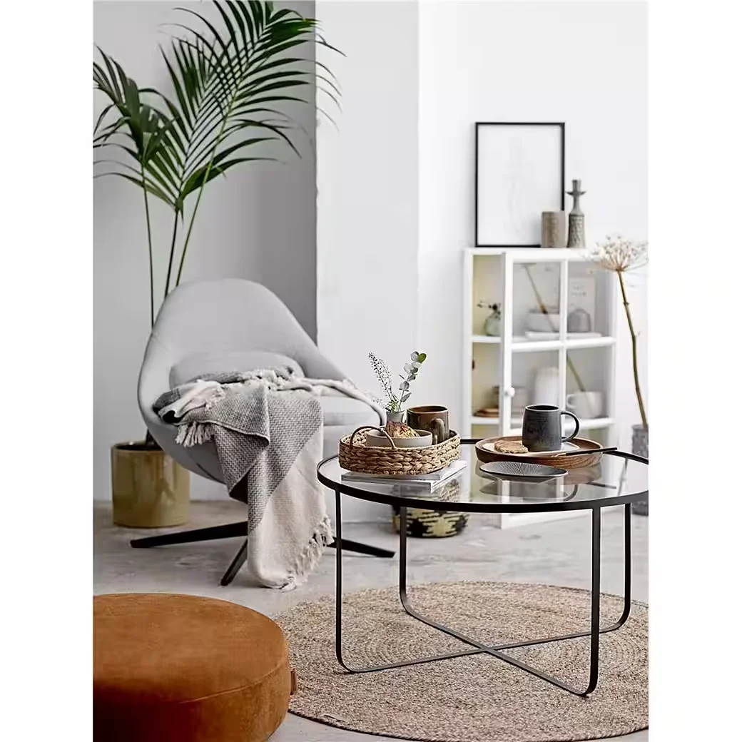 BLOOMINGVILLE Wohndecke grau Sofadecke