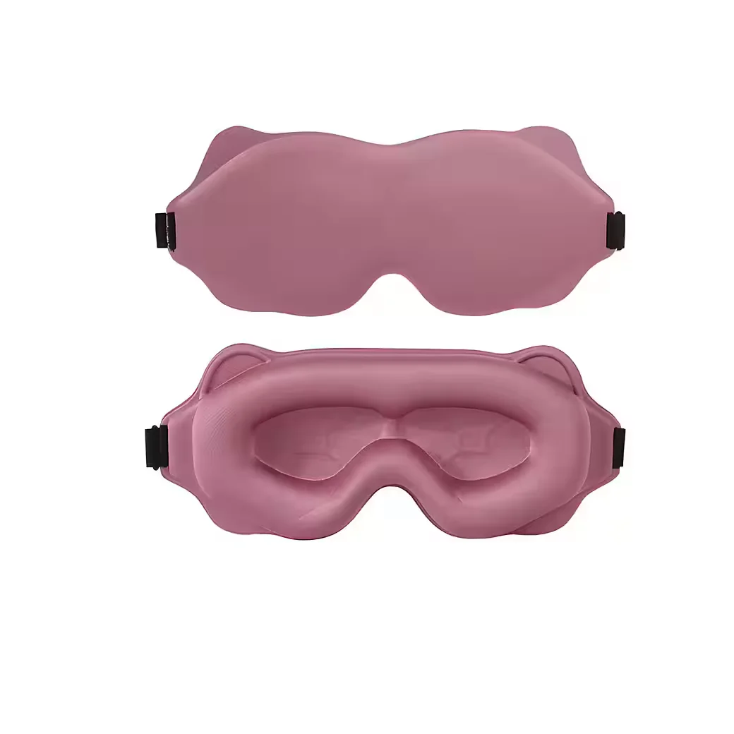 HS.SUPPLY 3D Schlafmaske lichtdicht und bequem, Augenmaske Reise