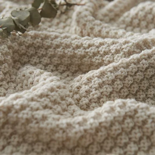 BTTO Wohndecke Kuscheldecke Strickdecke Sofadecke Tagesdecke