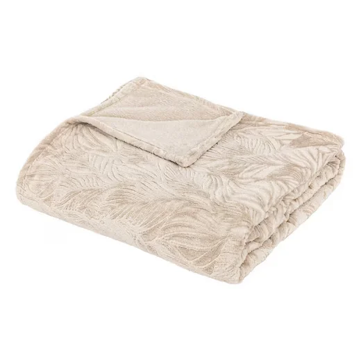 ATMOSPHERA CREATEUR D’INTERIEUR Wohndecke RYO Blattmuster 180x230 cm